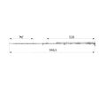 MACO Nůžka pro šířku 1051-1300 mm MULTI-MATIC KS - Stříbrná, Pravá