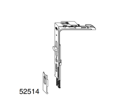 MACO rohový převod B 370-2350 mm 1VZ MULTI-TREND - Stříbrná