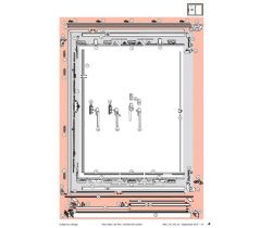 ROTO Patio Life převod na posuvné dveře 2071-2270 mm