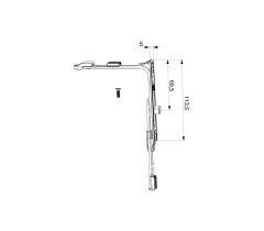 MACO - Rohový převod MM 1 VZ FFB 320-1.650