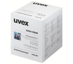 uvex clear čistící papírky vlhčené