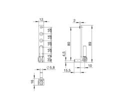 Winkhaus - sada ložiska pro plastová okna