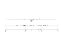 WINKHAUS otvíravě-sklopná variabilní převodovka 710-1050 mm