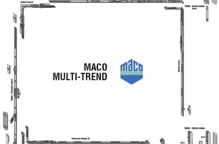 Náhradní díly do otevíravě / výklopného okna okovaného kováním - MACO MULTI TREND Náhradní díly do otevíravě / výklopného okna okovaného kováním - MACO MULTI TREND