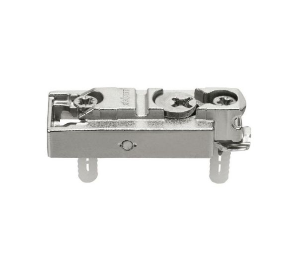 BLUM CLIP přímá mont.podložka s excentrem,mont.s rozpěrkami EXPANDO, odst.3mm