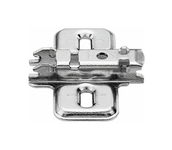 BLUM CLIP křížová montážní podložka, šrouby Spax, VN:pozdl.otvor,odst.0mm