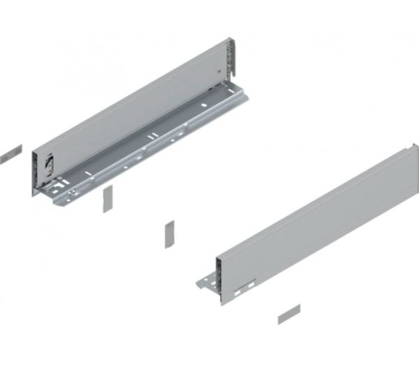 BLUM LEGRABOX pure bok výška M, md 300 mm, ocel Polar stříbrná - matná