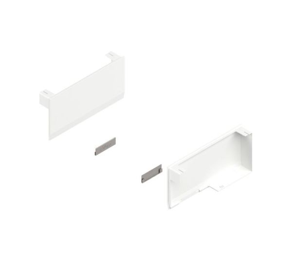 BLUM AVENTOS HK TOP sada krytek, bílý plast