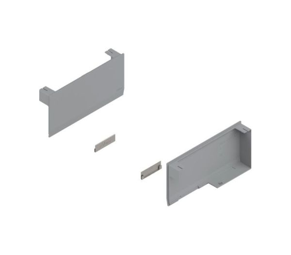 BLUM AVENTOS HK TOP sada krytek, světle šedý plast