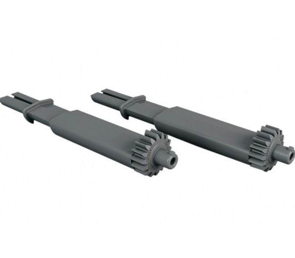 BLUM TIP-ON pastorek, šedý plast