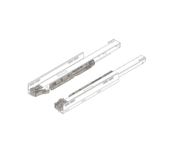 BLUM LEGRABOX korpusová lišta BLUMOTION S, md 450 mm, 40 kg pro výšku N,F